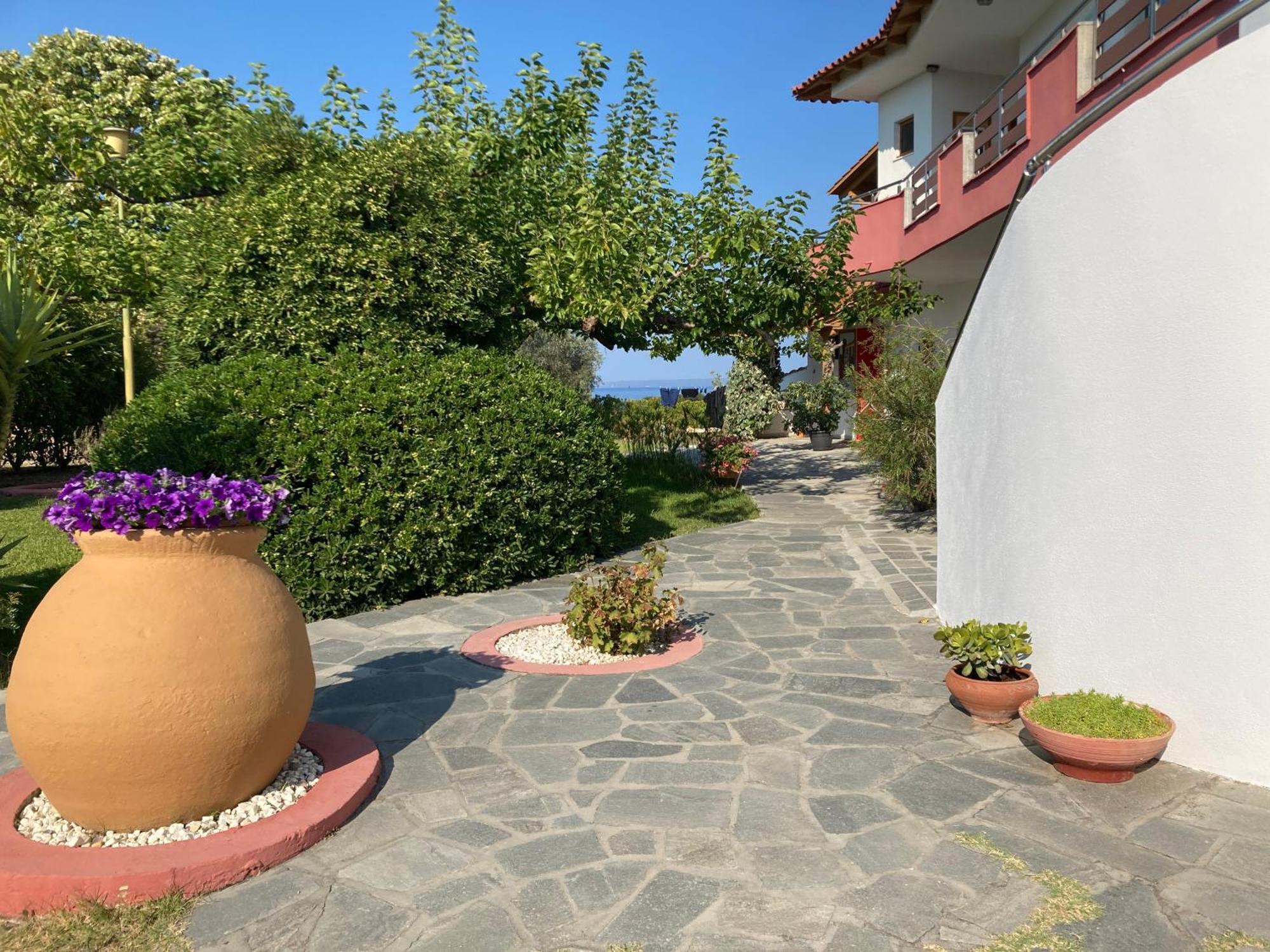Apartament Marianna Sea View Afitos Zewnętrze zdjęcie