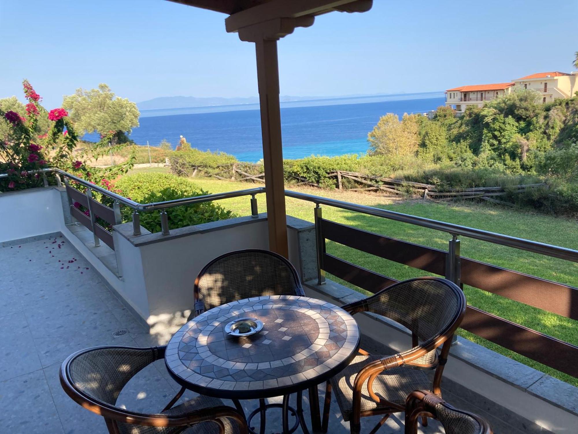 Apartament Marianna Sea View Afitos Zewnętrze zdjęcie